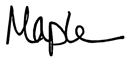 Maple Tam's signature